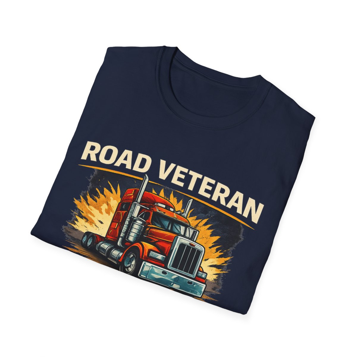 Retired Veteran Trucker T-Shirt